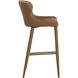 Evora 40.5 inch Milliken Cognac Barstool